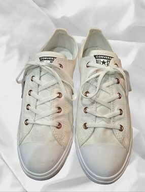 Classy! Converse All Stars Dainty Precious Metals Sneakers In Rose Gold